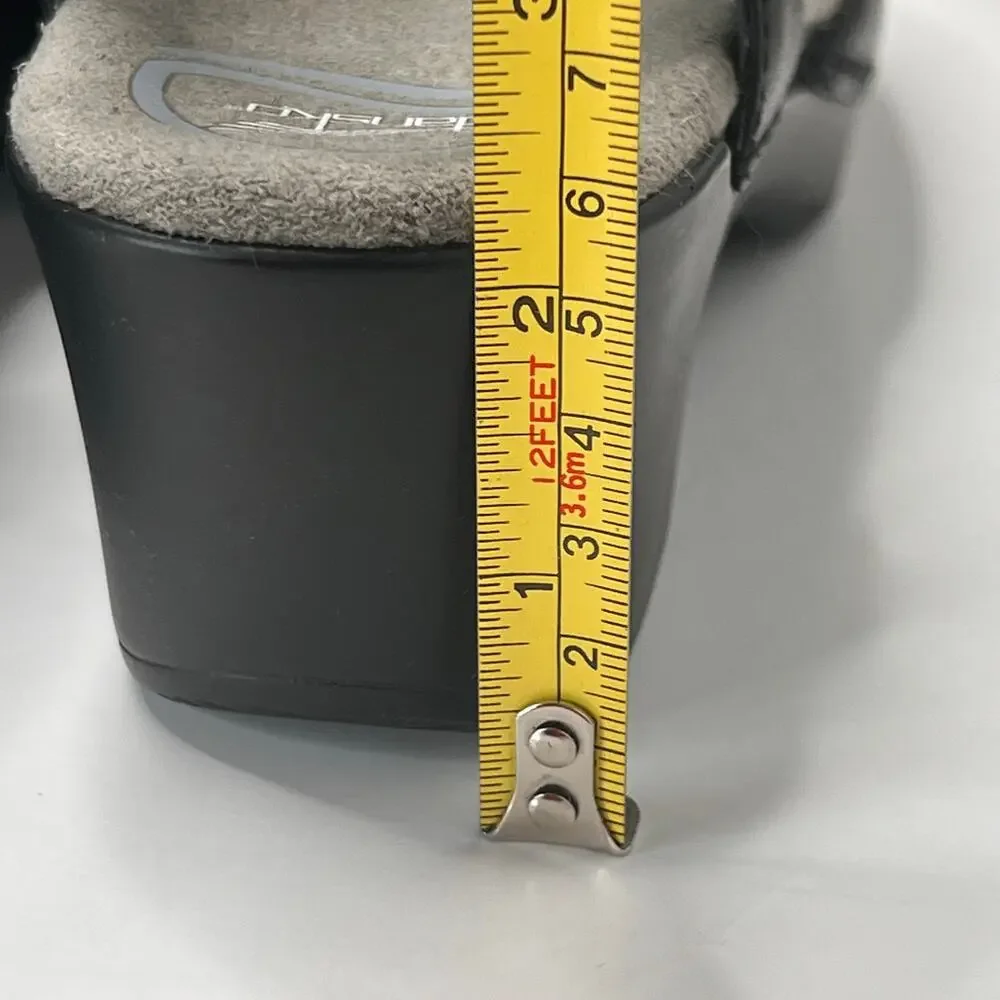 Dansko Sam Soft Full Grain Leather Mary Jane Shoe Black Women 5.5/EU36 Tried On - Picture 8 of 11